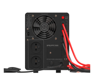 Green Cell AVR UPS 1500VA 1000W PowerCore 12 VDC z LCD - 1335380 - zdjęcie 3